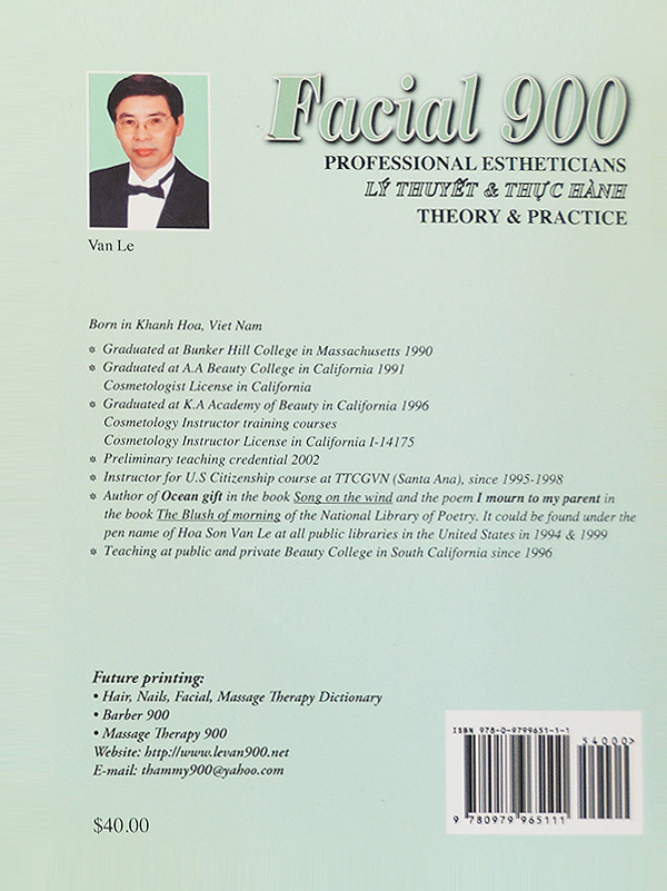 Facial 900 Book - 2024 - Lý Thuyết và Thực Hành - Image 2